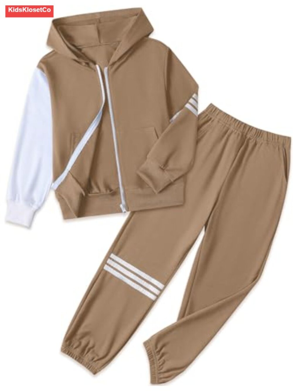Boys 2-Piece Hooded Sweatshirt & Jogger Pant Set Long Sleeve